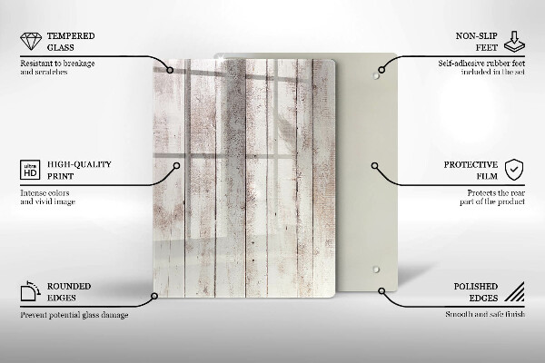 Steklena podloga za rezanje Abstrakcija črnila