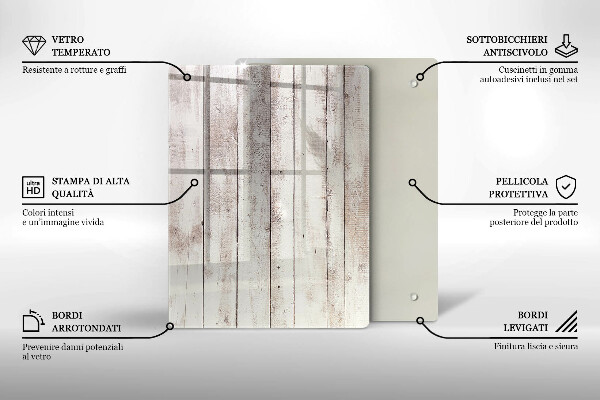 Steklena podloga za rezanje Abstrakcija črnila