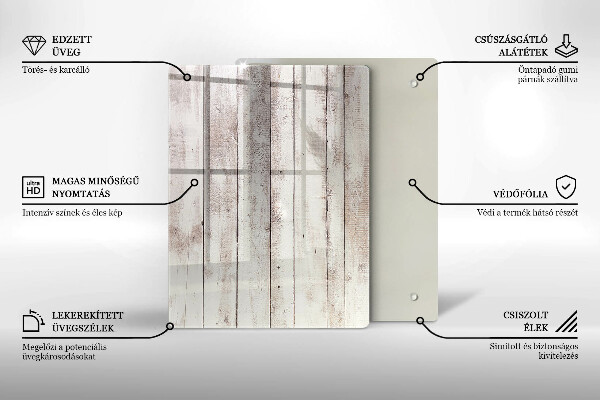 Steklena podloga za rezanje Abstrakcija črnila