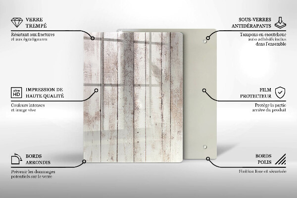 Steklena podloga za rezanje Abstrakcija črnila