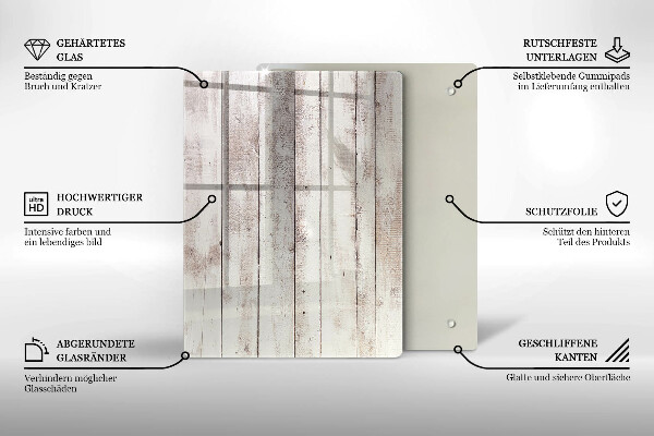 Steklena podloga za rezanje Abstrakcija črnila