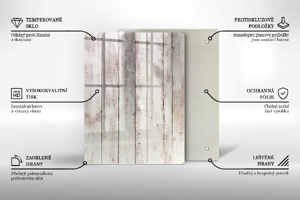 Steklena podloga za rezanje Abstrakcija črnila