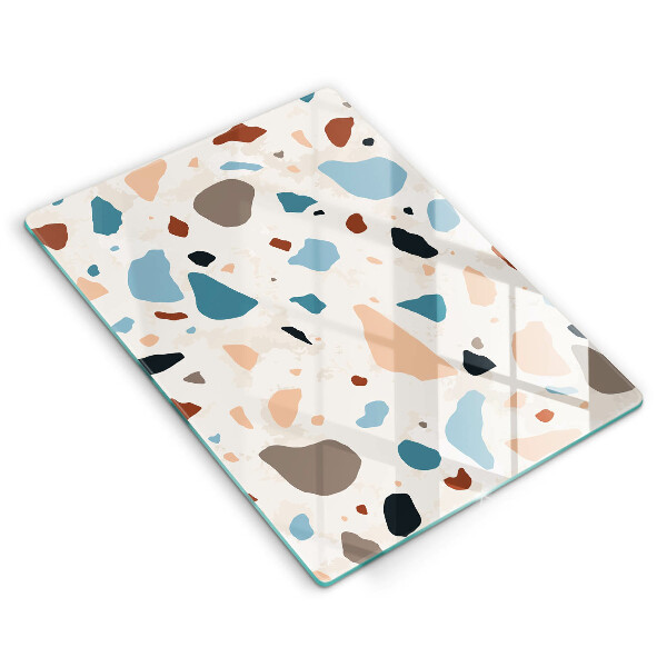 Steklena podloga za rezanje Dekorativna kamenina