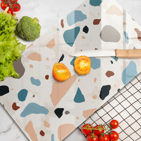 Steklena podloga za rezanje Dekorativna kamenina