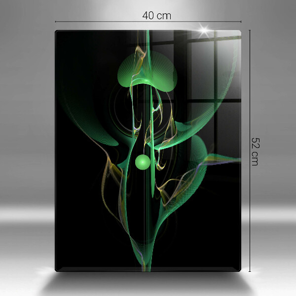 Steklena podloga za rezanje Moderna abstrakcija