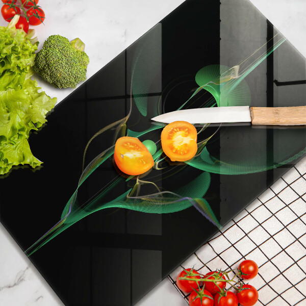 Steklena podloga za rezanje Moderna abstrakcija