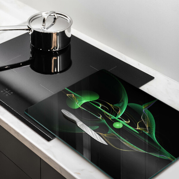 Steklena podloga za rezanje Moderna abstrakcija