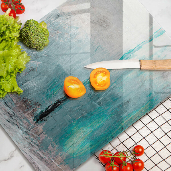 Steklena podloga za rezanje Pobarvaj abstrakcijsko ozadje