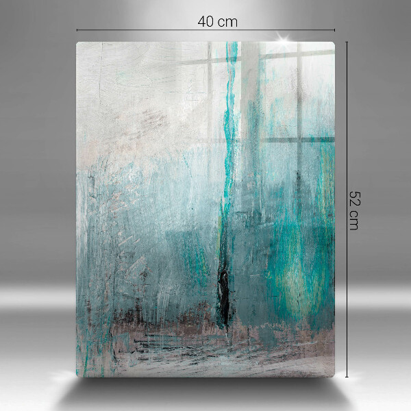 Steklena podloga za rezanje Pobarvaj abstrakcijsko ozadje