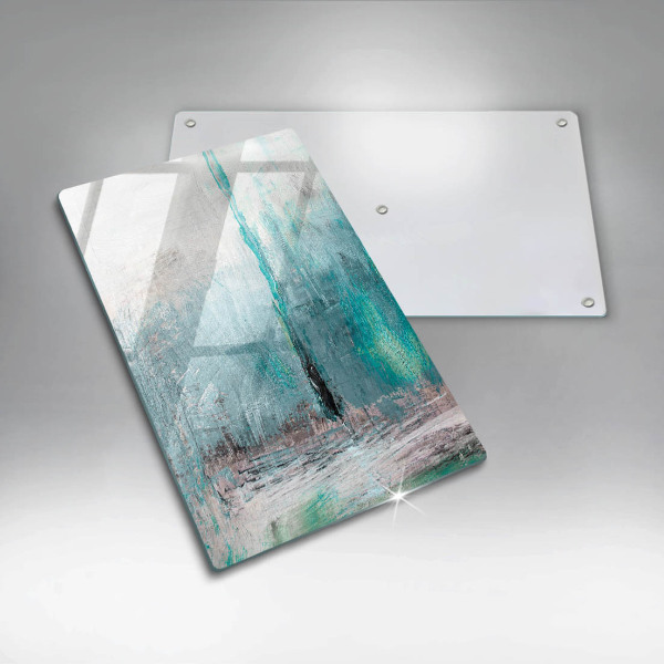 Steklena podloga za rezanje Pobarvaj abstrakcijsko ozadje