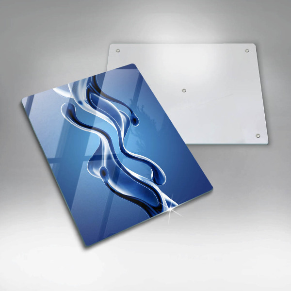 Steklena podloga za rezanje Abstrakcija tekočine