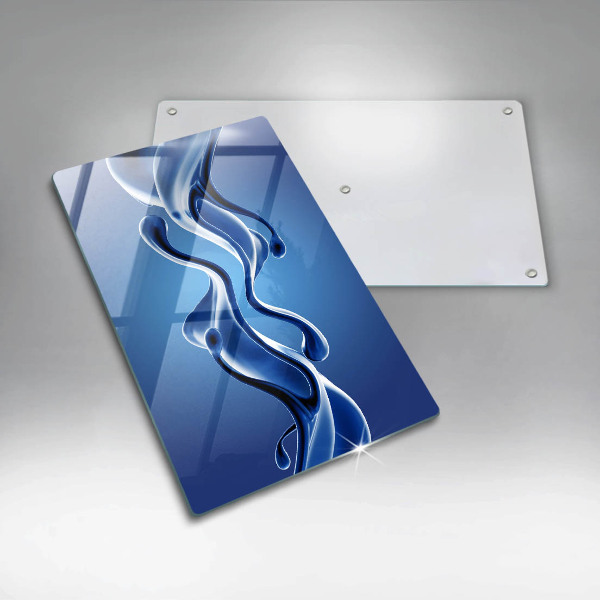 Steklena podloga za rezanje Abstrakcija tekočine
