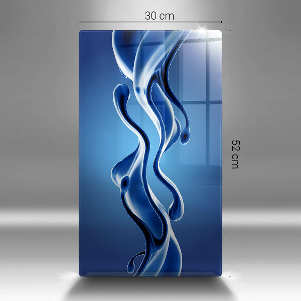 Steklena podloga za rezanje Abstrakcija tekočine