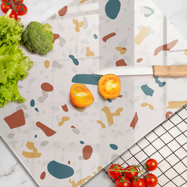 Steklena podloga za rezanje Dekorativna kamenina