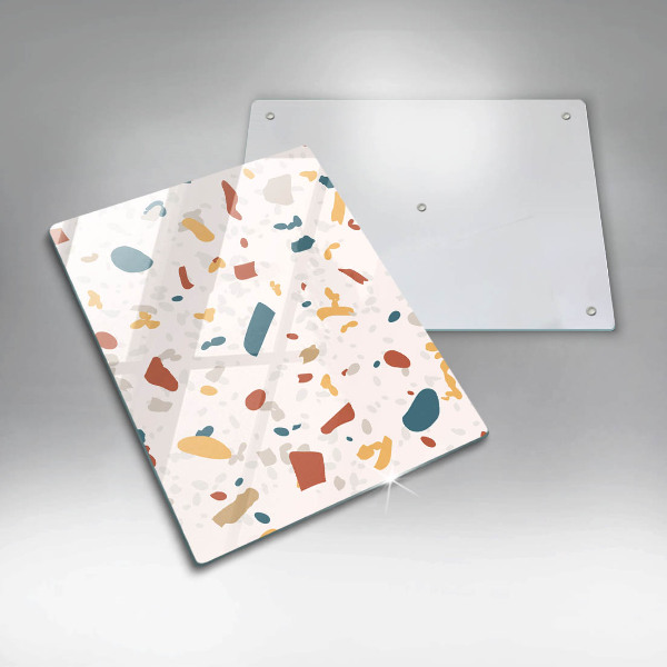 Steklena podloga za rezanje Dekorativna kamenina