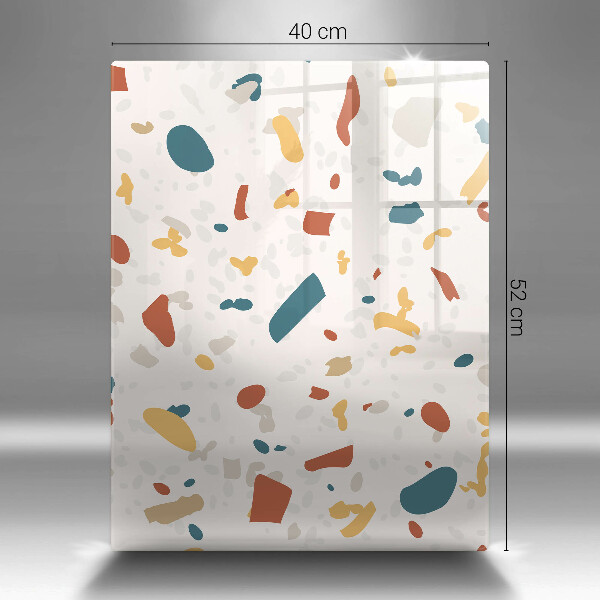 Steklena podloga za rezanje Dekorativna kamenina