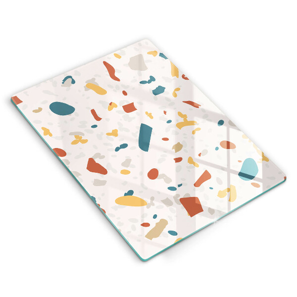 Steklena podloga za rezanje Dekorativna kamenina