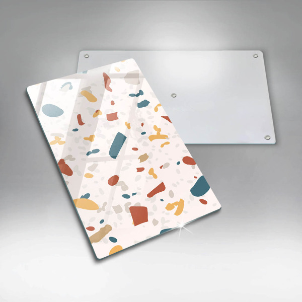 Steklena podloga za rezanje Dekorativna kamenina