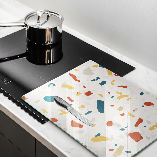 Steklena podloga za rezanje Dekorativna kamenina