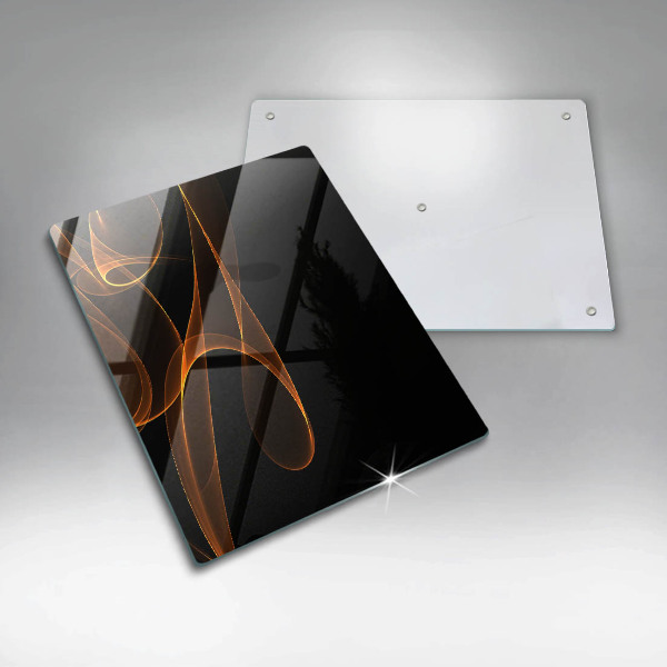 Steklena podloga za rezanje Abstraktne črte