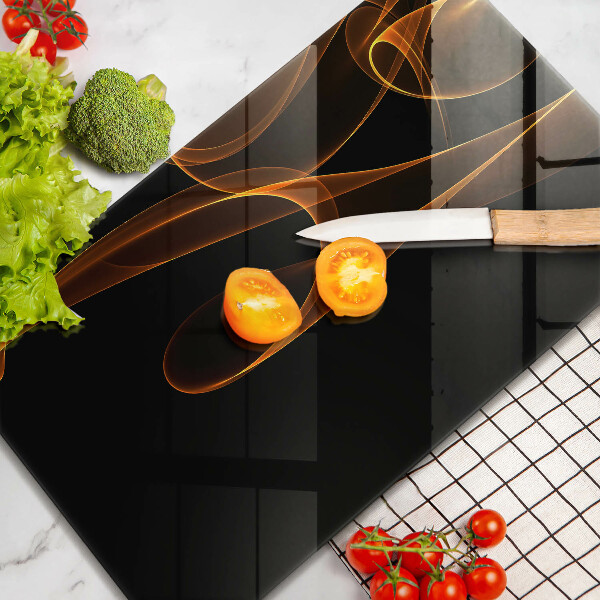 Steklena podloga za rezanje Abstraktne črte