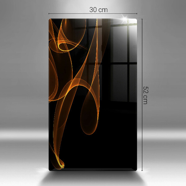 Steklena podloga za rezanje Abstraktne črte