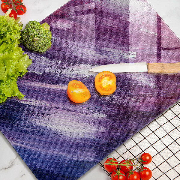 Steklena podloga za rezanje Barvna abstrakcija