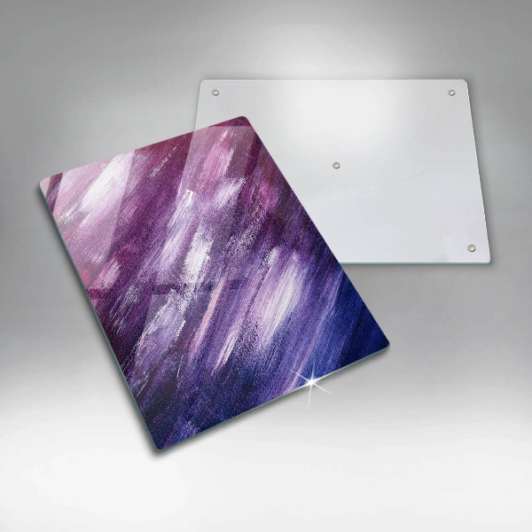 Steklena podloga za rezanje Barvna abstrakcija
