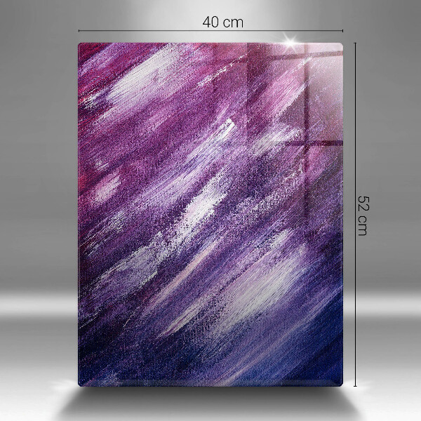 Steklena podloga za rezanje Barvna abstrakcija