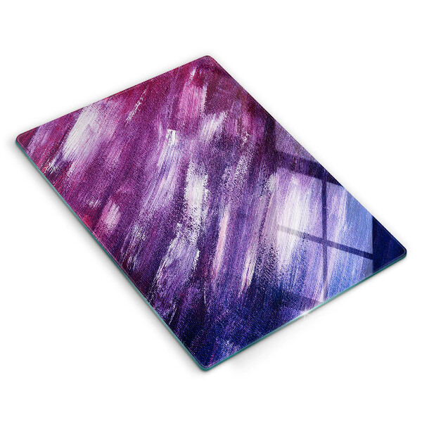 Steklena podloga za rezanje Barvna abstrakcija