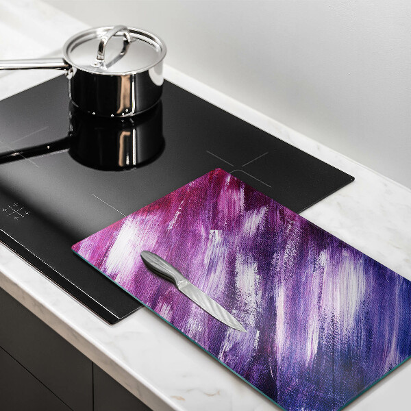 Steklena podloga za rezanje Barvna abstrakcija