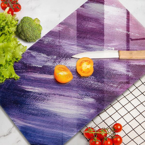 Steklena podloga za rezanje Barvna abstrakcija