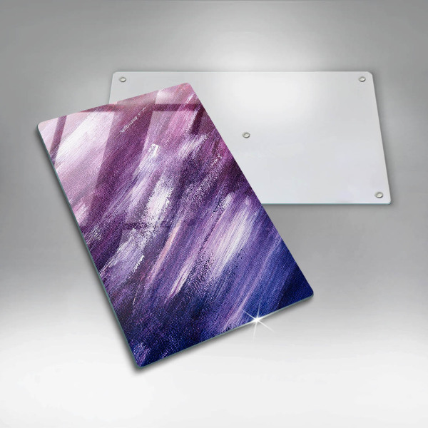 Steklena podloga za rezanje Barvna abstrakcija