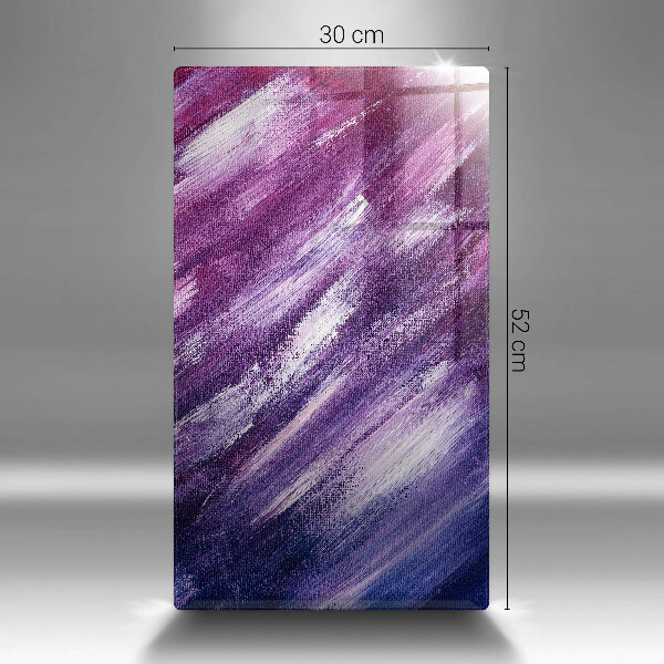 Steklena podloga za rezanje Barvna abstrakcija