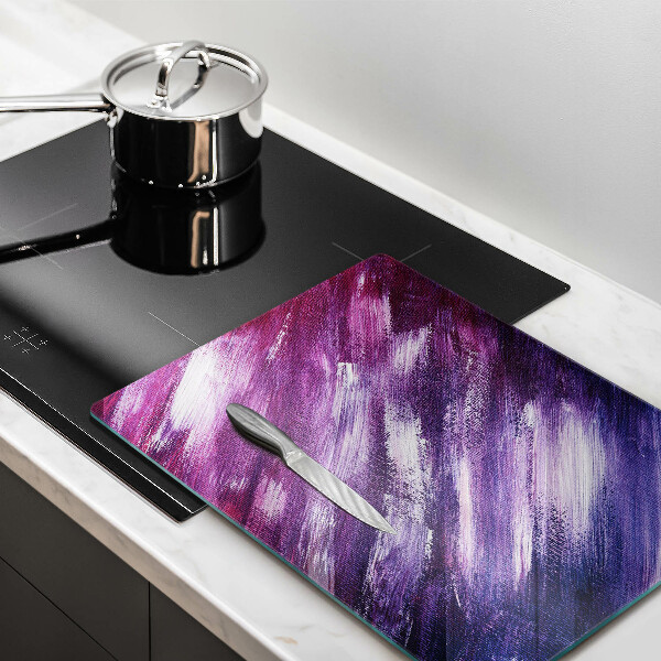 Steklena podloga za rezanje Barvna abstrakcija