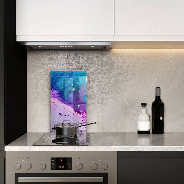 Steklena podloga za rezanje Abstraktna črnila