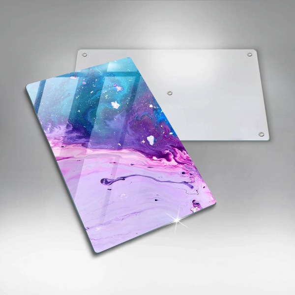 Steklena podloga za rezanje Abstraktna črnila