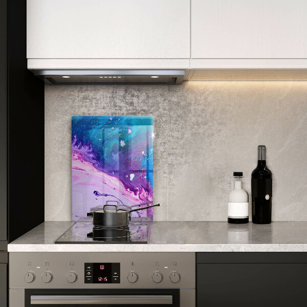 Steklena podloga za rezanje Abstraktna črnila