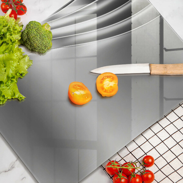 Steklena podloga za rezanje Kovinska konstrukcija