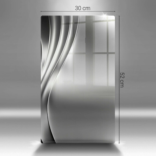 Steklena podloga za rezanje Kovinska konstrukcija