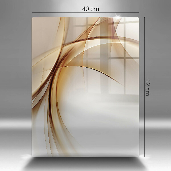 Steklena podloga za rezanje Abstraktne oblike