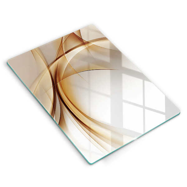Steklena podloga za rezanje Abstraktne oblike