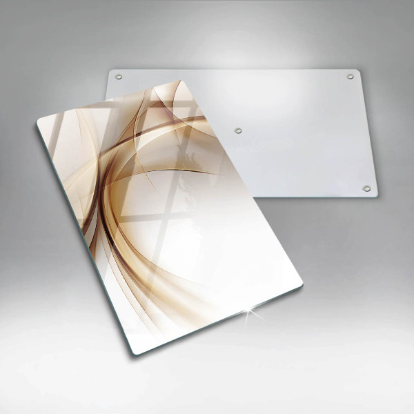 Steklena podloga za rezanje Abstraktne oblike
