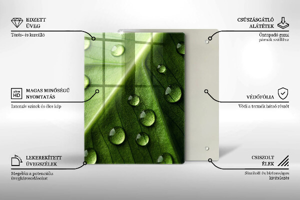 Steklena podloga za rezanje Dekorativne ploščice