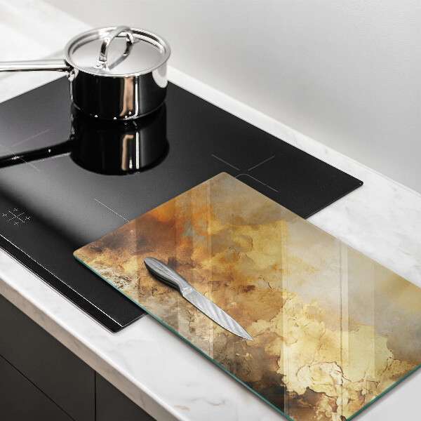 Steklena podloga za rezanje Bogata tekstura