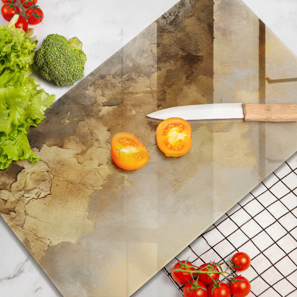 Steklena podloga za rezanje Bogata tekstura