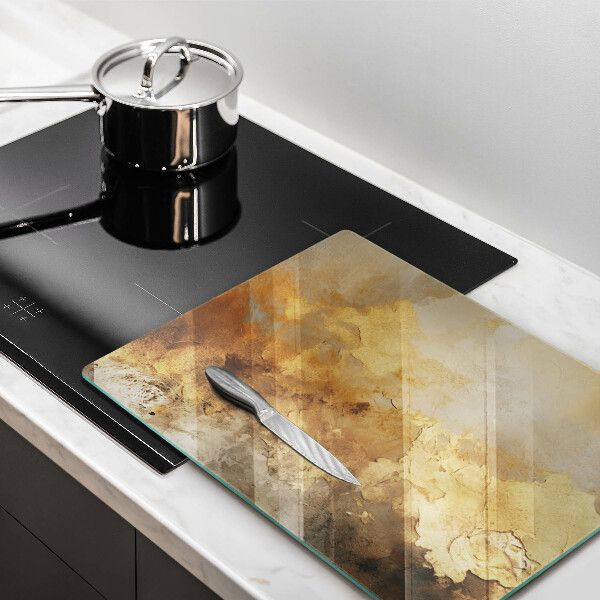 Steklena podloga za rezanje Bogata tekstura