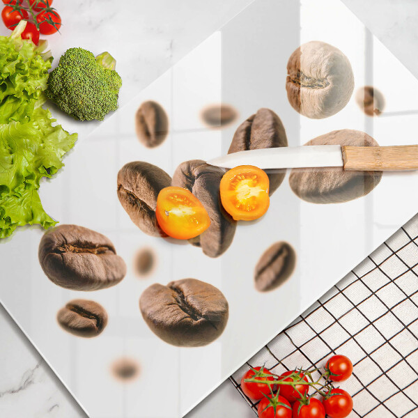 Steklena podloga za rezanje Kavna zrna