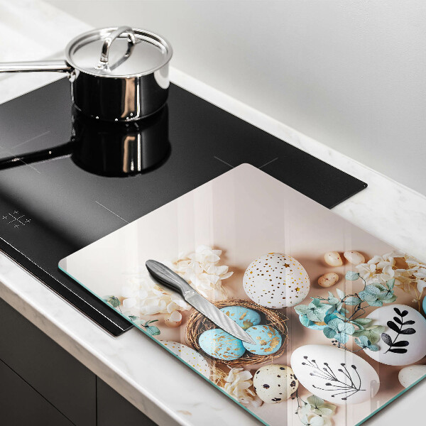 Steklena podloga za rezanje Velikonočni okraski