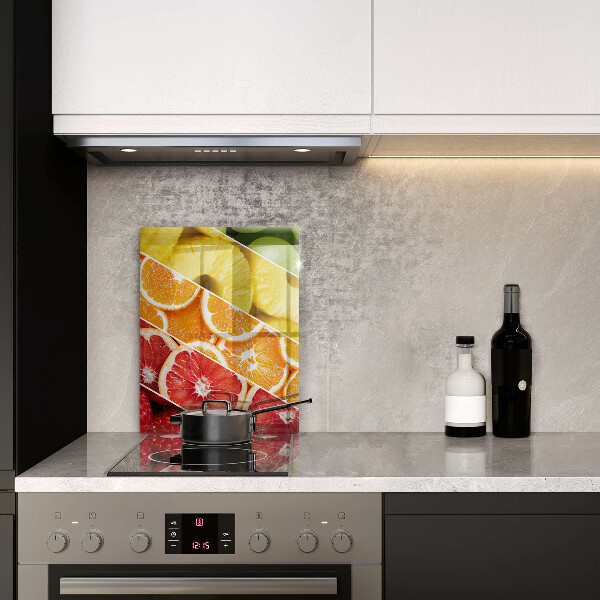 Steklena podloga za rezanje Pisano sadje